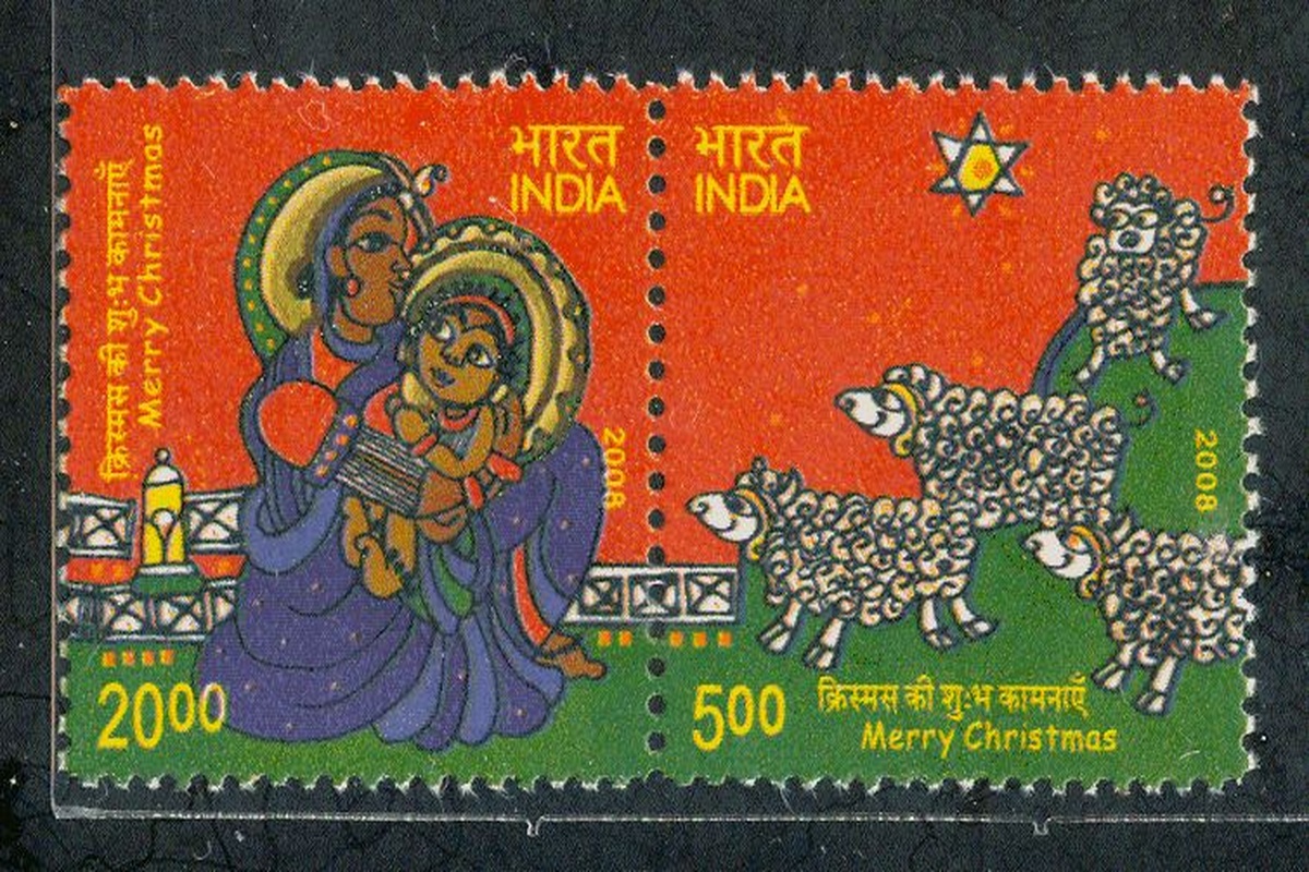 India Post issues special “Christmas” stamp carrying  a message of peace and joy