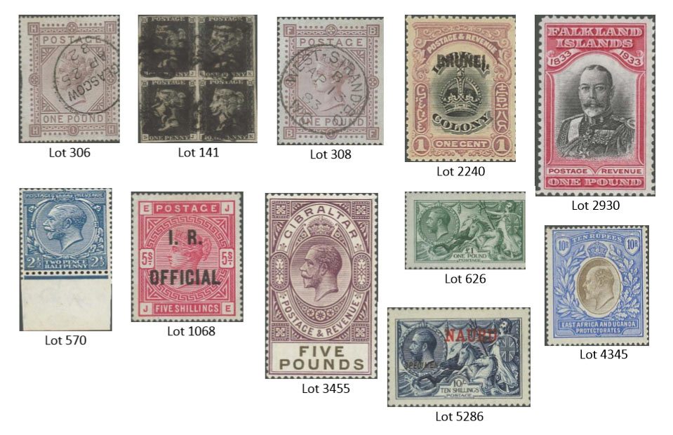 Apex Postal Auction 142