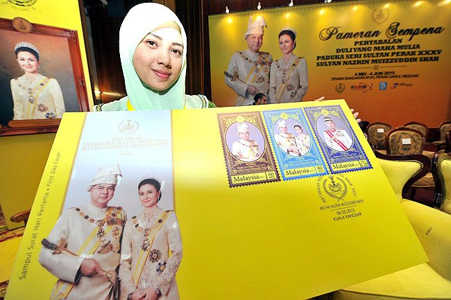 Special “gold printing” Malaysia’s stamps are to be sold to collectors
