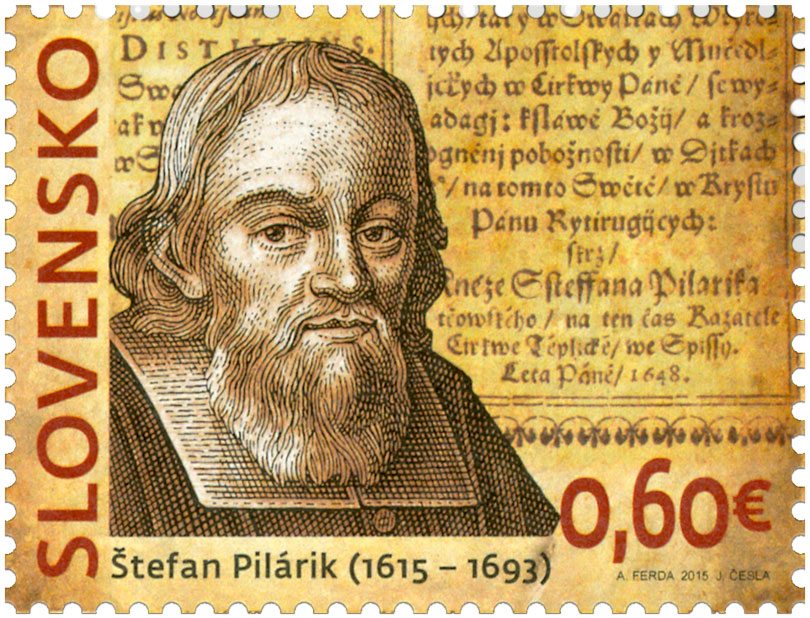 The 400th Birth Anniversary of Štefan Pilárik celebrated by Slovakia Post