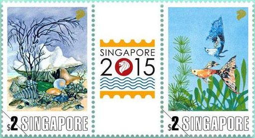 World Stamp Exhibition 2015 – 2nd issue of stamps by Singapore