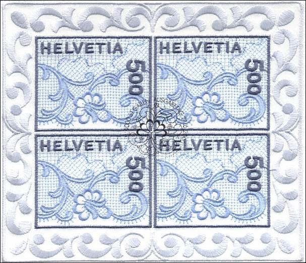 First embroidered stamp that revolutionized the world of philately