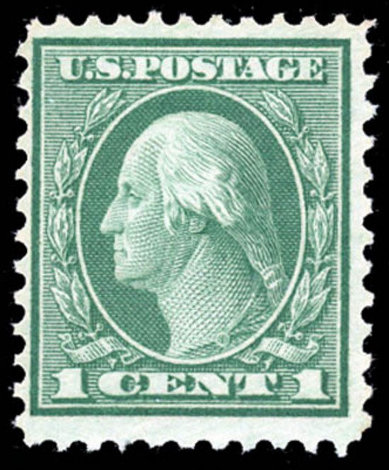1923 1c green rotary waste stamp could reach US$60,000. Latest auction news to your attention