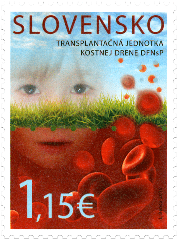 Saving children with oncology – new stamp issue by Slovak Post