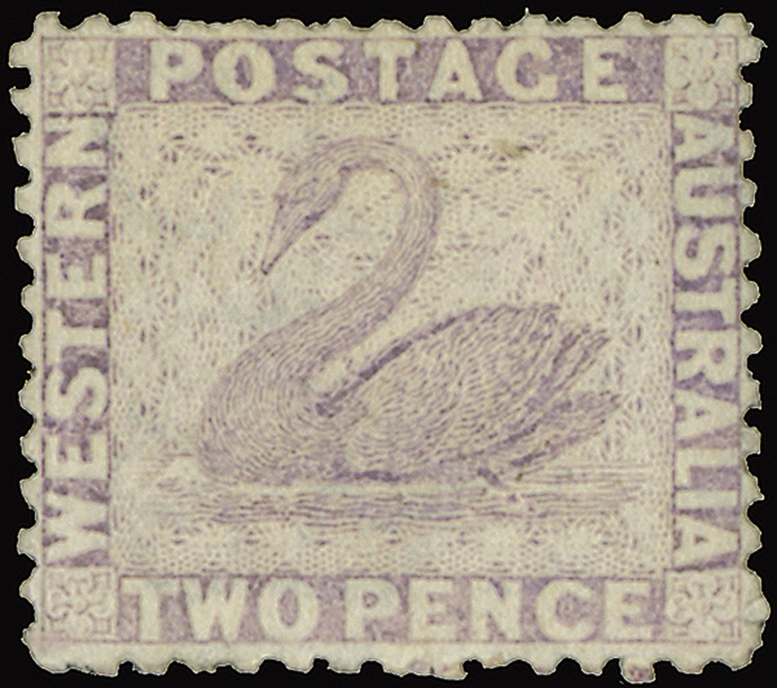 Western Australia 1879 2p Mauve error of color stamp is being offered by Spink. The lot is to fetch $20,000!