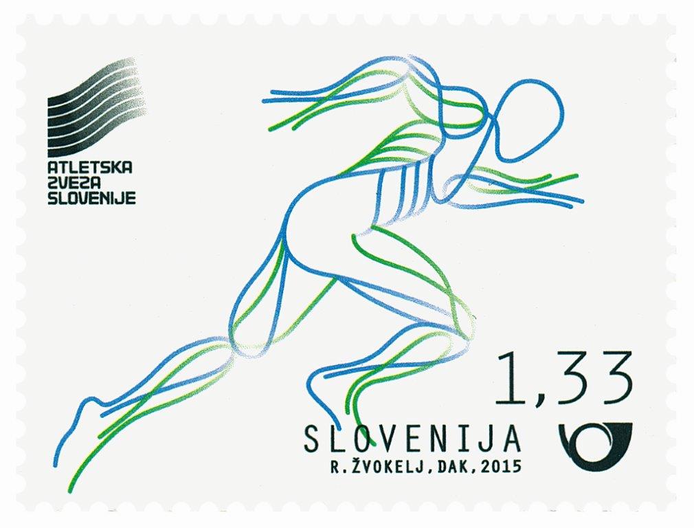 World Championships in Athletics celebrated by Slovenian Post
