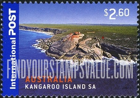 FindYourStampsValue: Islands: Kangaroo Island, South Australia