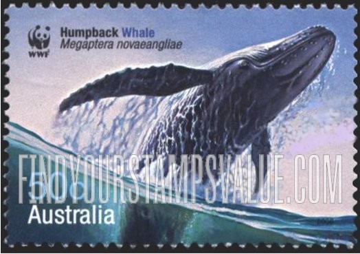 FindYourStampsValue: Worldwide Fund for Nature(WWF): Humpback whale