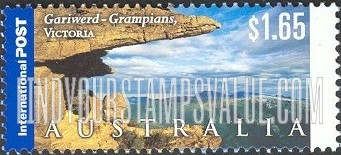 FindYourStampsValue: Tourist Attractions Type of 2000: Gaiwerd-Grampians National Park