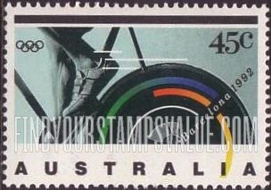 FindYourStampsValue: 1992 Summer Olympics and Paralympics, Barcelona: Cycling