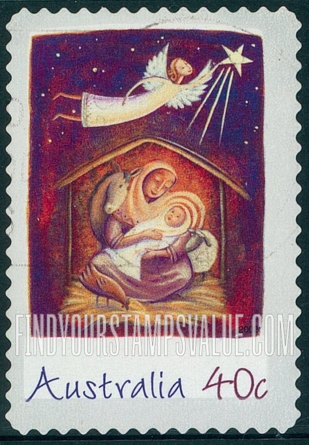 FindYourStampsValue: Christmas: Nativity
