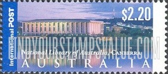 FindYourStampsValue: Tourist Attractions Type of 2000: National Library