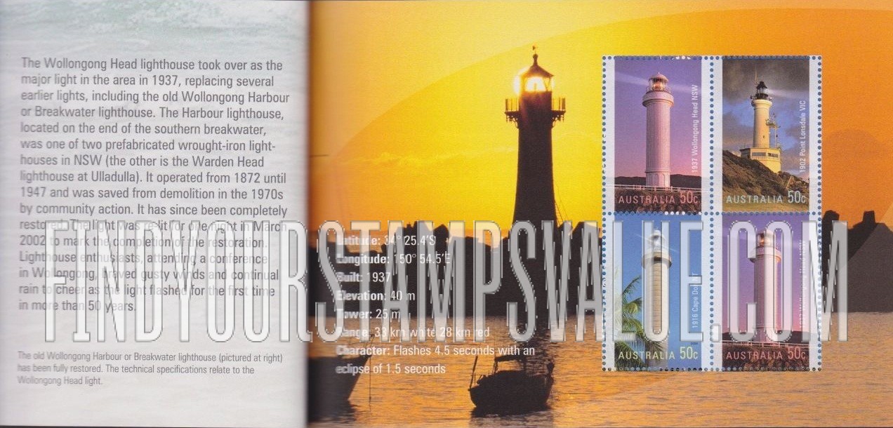 FindYourStampsValue: Lighthouses