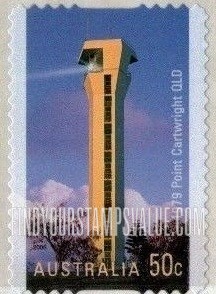 FindYourStampsValue: Lighthouses: Point Cartwright Lighthouse, Queensland