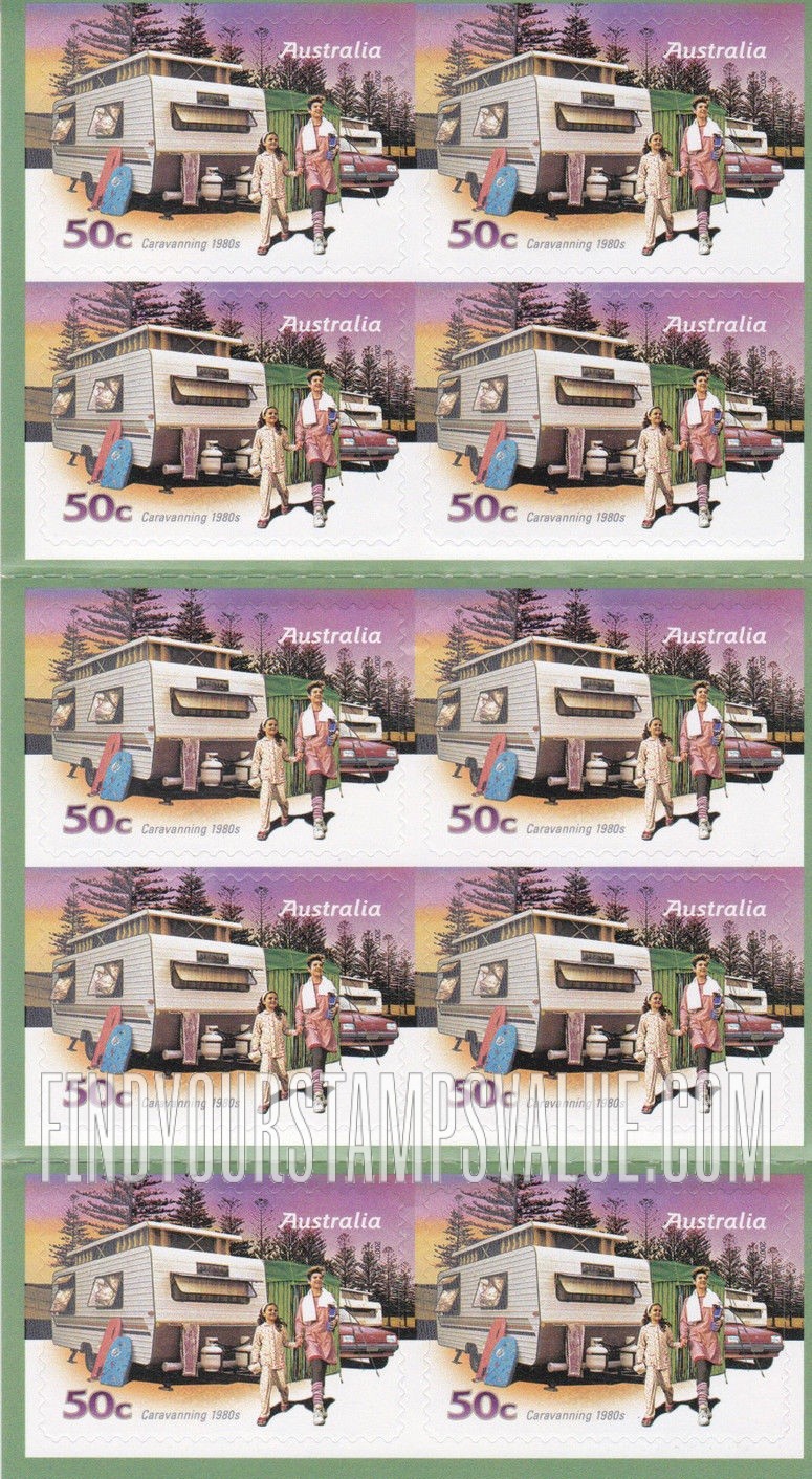 FindYourStampsValue: Trailer Campers: 1980s