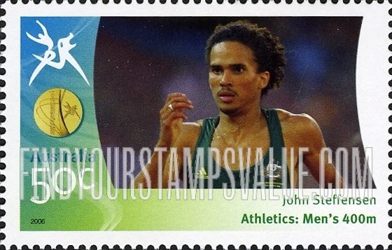 FindYourStampsValue: Medalists at Commonwealth Games: John Steffensen