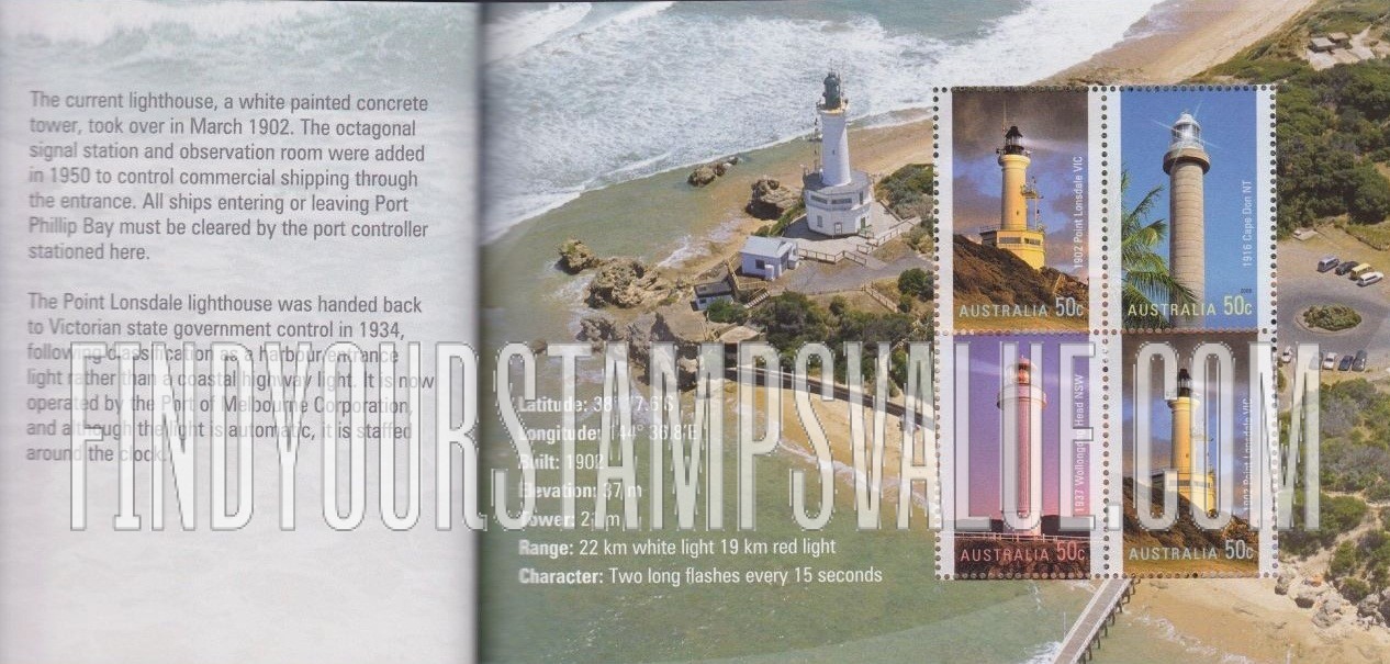 FindYourStampsValue: Lighthouses