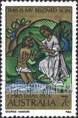 FindYourStampsValue: Baptism of Christ