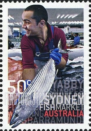 FindYourStampsValue: Markets: Sydney Fish Market