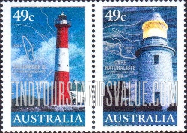 FindYourStampsValue: Lighthouses and Maps