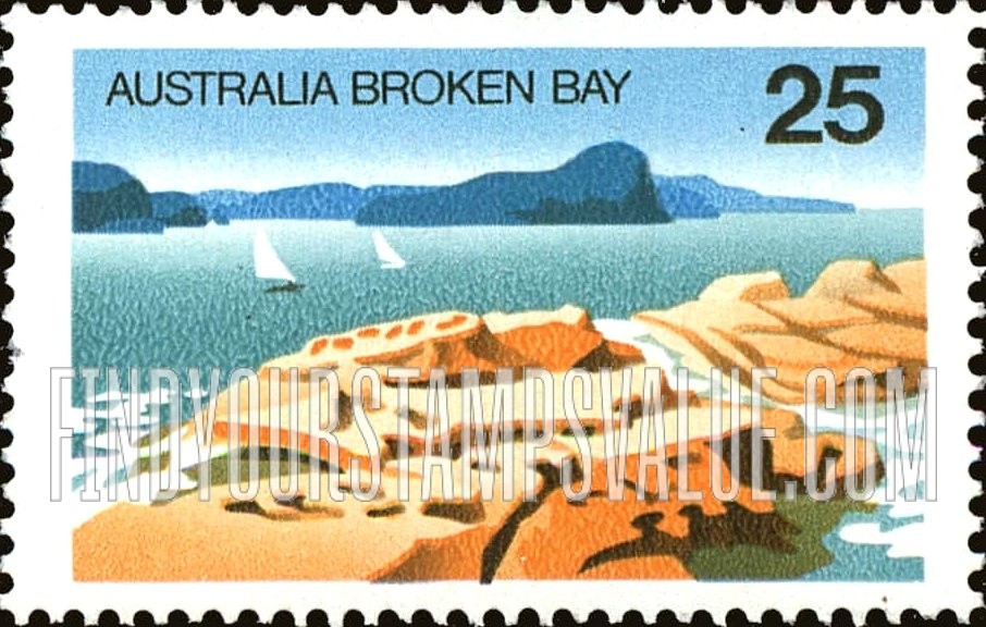 FindYourStampsValue: Broken Bay, New South Wales