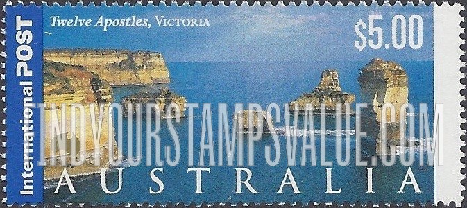 FindYourStampsValue: Tourist Attractions: Twelve Apostles