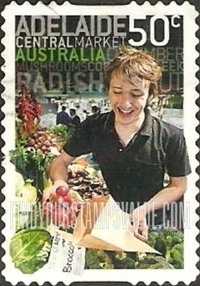 FindYourStampsValue: Markets: Adelaide Central Market