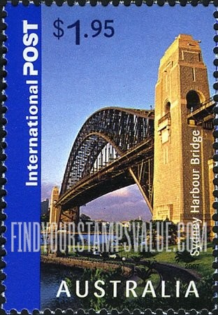 FindYourStampsValue: Animals Type of 2006: Sydney Harbour Bridge