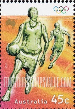 FindYourStampsValue: Olympic Sports: Basketball