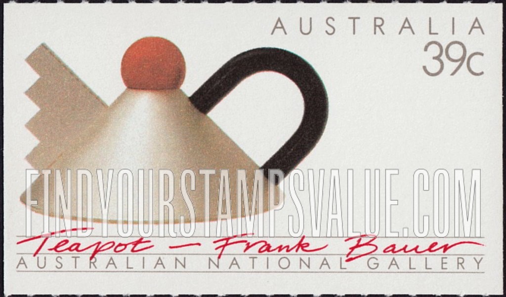 FindYourStampsValue: Works in the Contemporary Decorative Arts Collection at the National Gallery: Teapot by Frank Bauer