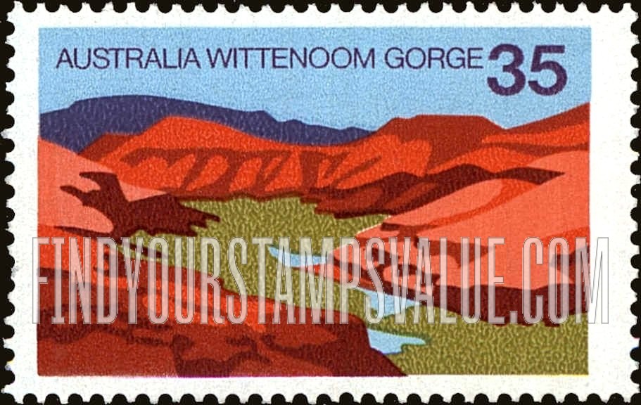 FindYourStampsValue: Wittenoom Gorge, Western Australia