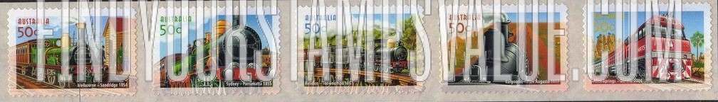 FindYourStampsValue: Australian Railways, 150th Anniversary