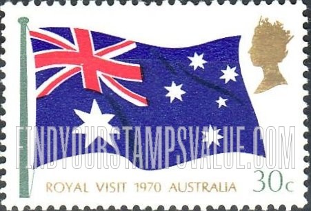 FindYourStampsValue: Australian Flag