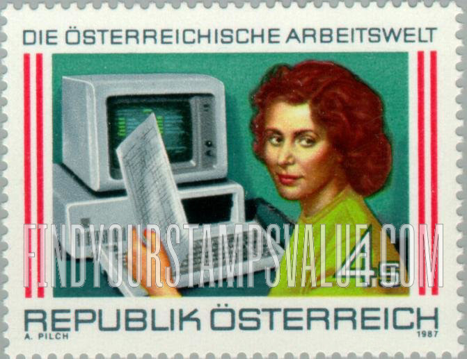FindYourStampsValue: Industry: Office worker, computer