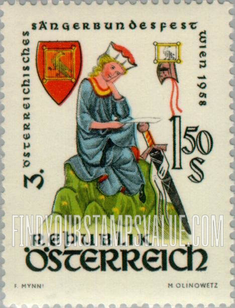 FindYourStampsValue: Walther von der Vogelweide