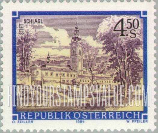 FindYourStampsValue: Monasteries and Abbeys: Schlagl
