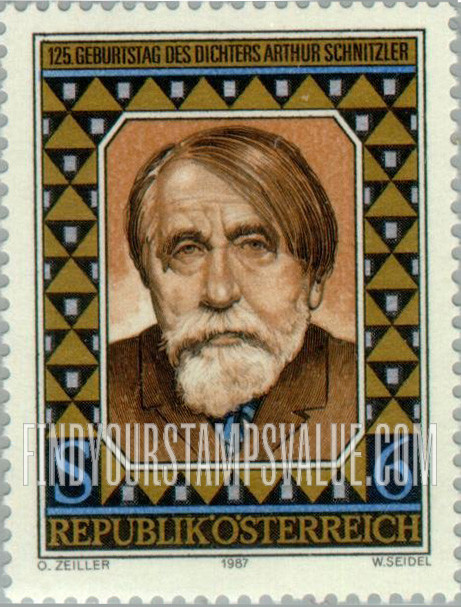FindYourStampsValue: Arthur Schnitzler (1862-1931), Poet