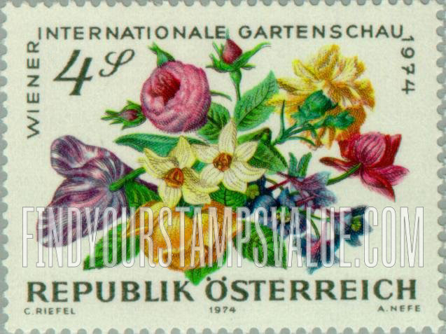 FindYourStampsValue: Flowers