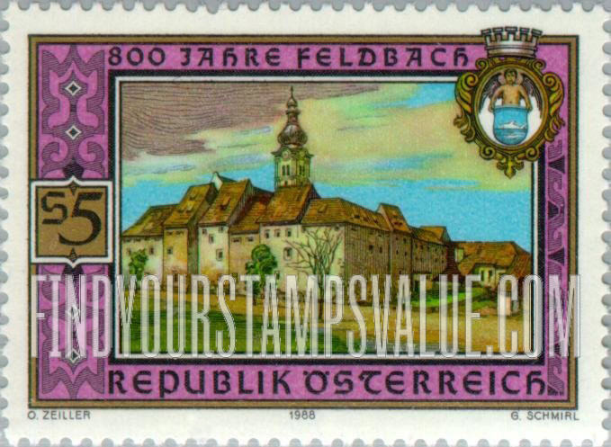 FindYourStampsValue: Feldbach, 800th Anniversary