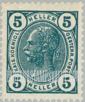 FindYourStampsValue: For Austria only: Franz Josef