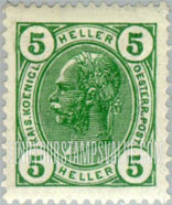FindYourStampsValue: For Austria only: Franz Josef