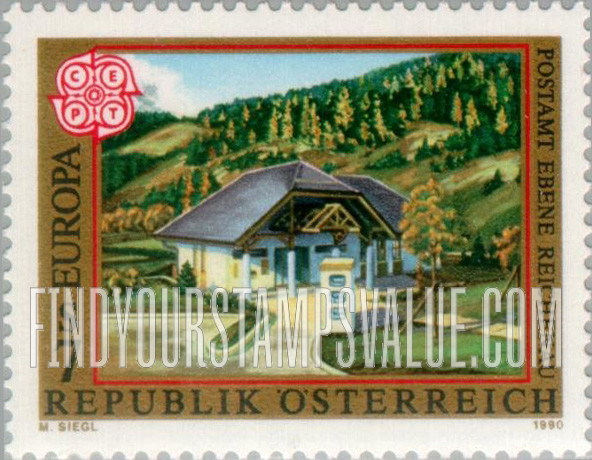 FindYourStampsValue: Ebene Reichenau Post Office