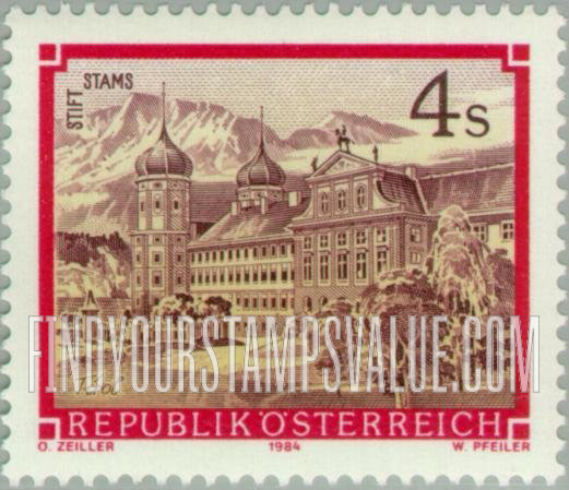 FindYourStampsValue: Monasteries and Abbeys: Stams