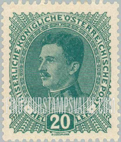 FindYourStampsValue: For Austria only: Emperor Karl I
