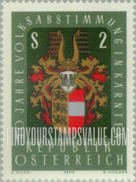 FindYourStampsValue: Arms of Carinthia
