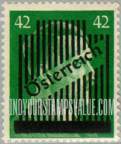 FindYourStampsValue: For Use in Vienna, Lower Austria and Burgenland: Stamp of Germany
