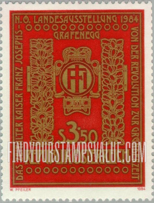 FindYourStampsValue: Era of Emperor Francis Joseph Exhibition: Cover of Viribus Unitis, published by Max Herzig, 1898