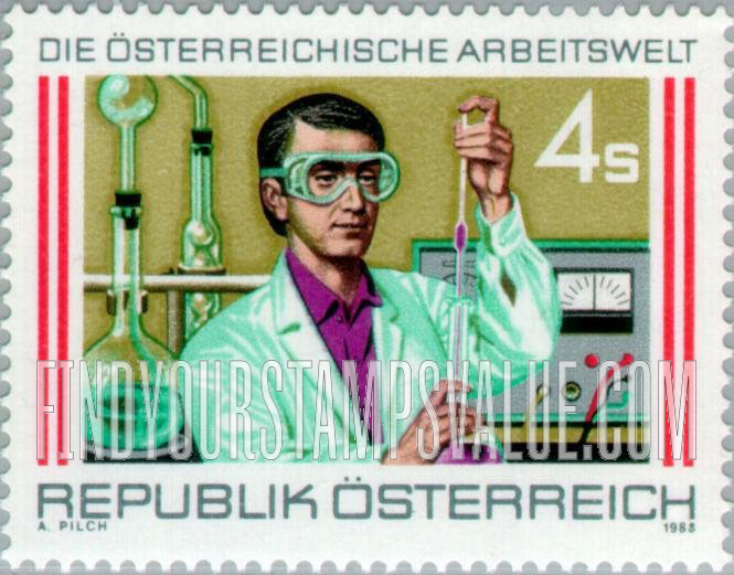 FindYourStampsValue: Industry: Lab assistant