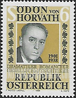 FindYourStampsValue: Odon von Horwath (1901-1938), Dramatist