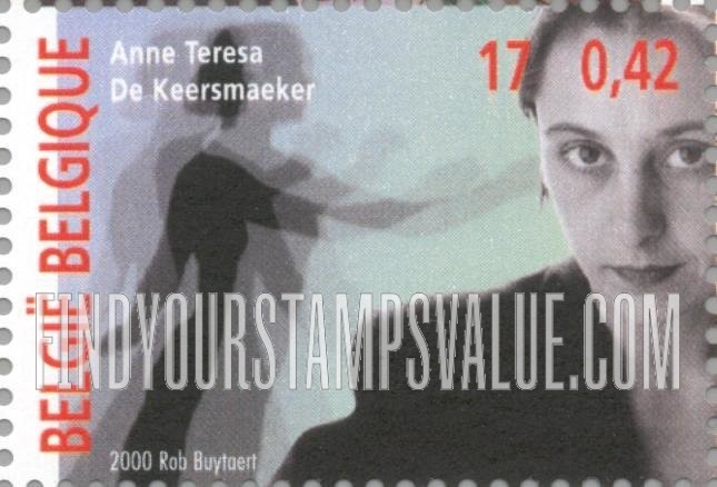 FindYourStampsValue: The 20th Century: Anne Teresa de Keersmaeker, choreographer